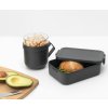 Make & Take Lunch Set, 2 pieces Dark Grey 8710755206665 Brabantia 300dpi 2000x2000px 9 NR 28359