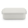 Make & Take Lunch Box, Medium, Plastic Light Grey 8710755202568 Brabantia 300dpi 2000x2000px 9 NR 27893