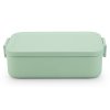 Make & Take Lunch Box, Medium, Plastic Jade Green 8710755202605 Brabantia 300dpi 2000x2000px 9 NR 27900