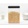 Tasty+ Stackable Canister, 5.4L Dark Grey 8710755229985 Brabantia 96dpi 2000x2000px 9 NR 35005