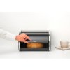 Roll Top Bread Bin, Medium Matt Black 8710755236686 Brabantia 96dpi 2000x2000px 9 NR 38571