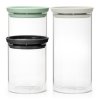 Stackable Glass Jars Set of 3 Pcs Mixed 8710755100550 Brabantia 96dpi 1000x1000px 7 NR 25692