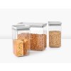 Tasty+ Stackable Canister, Set of 3 Light Grey 8710755230769 Brabantia 96dpi 2000x2000px 9 NR 35025