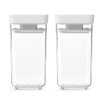 Tasty+ Stackable Canister, Set of 2 Light Grey 8710755230585 Brabantia 96dpi 2000x2000px 9 NR 35069