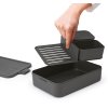 Make & Take Lunch Box Bento, Large Dark Grey 8710755203480 Brabantia 300dpi 2000x2000px 9 NR 28361