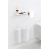 MindSet Toilet Roll Holder with Shelf Mineral Fresh White 8710755303142 Brabantia 96dpi 1000x1000px 7 NR 27099