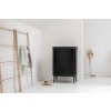 Bo Laundry Bin Hi, 2 x 45L, Plastic Lid Matt Black 8710755200564 Brabantia 96dpi 1000x666px 7 NR 22465