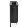 Bo Laundry Bin Hi, 2 x 45L, Plastic Lid Matt Black 8710755200564 Brabantia 96dpi 1000x1000px 7 NR 22115