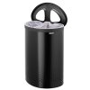 Laundry Bin, 55L, Selector Matt Black 8710755242366 Brabantia 96dpi 2000x2000px 9 NR 34820