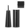 ReNew Toilet Accessory Set of 3 Matt Black 8710755280603 Brabantia 96dpi 1000x1000px 7 NR 21493