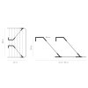 Hanging Drying Rack Dimensions 1