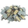 538752 disc brake pads organic steel powerful 20 setu 2 piece road elixir db level b1 202