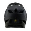 TLD HELMA D4 CARBON STEALTH BLACK (Varianta XS)