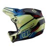TLD HELMA D4 COMPOSITE DRIP GLO YELLOW (Varianta XS)