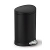 Pedalovy odpadkovy kos Simplehuman 6 L cerny CW2097 01