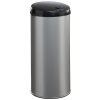 Bezdotykovy odpadkovy kos matny sedy 45 litru Rossignol 93562
