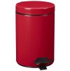 Pedalovy odpadkovy kos cerveny 3 L Rossignol Cyjeu 90048