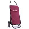 Rolser Com MF 8 Black Tube taska na koleckach burgundska zepredu COH012