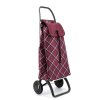 Rolser I Max Chiara 2 nakupni taska na koleckach barva bordo IMX397 1060
