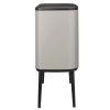Bo Touch Bin, 36L Soft Grey 8710755254987 Brabantia 96dpi 2000x2000px 9 NR 54034