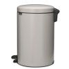 NewIcon Pedal Bin, 20L Soft Grey 8710755254406 Brabantia 96dpi 2000x2000px 9 NR 53860