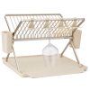 SinkSide Foldable Dish Rack, Large Soft Beige 8710755252105 Brabantia 96dpi 2000x2000px 9 NR 53101