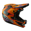 TLD HELMA D4 CARBON MIPS CREST GOLD (Varianta XS)