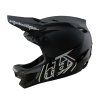 TLD HELMA D4 CARBON STEALTH BLACK (Varianta XS)