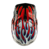 TLD HELMA D4 COMPOSITE MIPS OVERSPRAY WHITE / RED (Varianta XS)