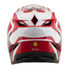 TLD HELMA D4 POLYACRYLITE MIPS THE LINE FIRE / WHITE (Varianta XS)