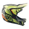 TLD HELMA D4 POLYACRYLITE QUALIFIER BLACK / YELLOW (Varianta XS)