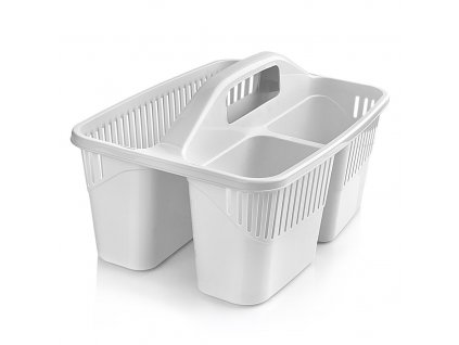 Košík plastový, delený, organizér TINA