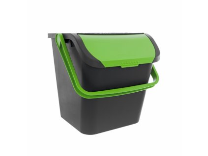 Kôš odpadkový, plast, ECO, 28 l, ZELENÁ