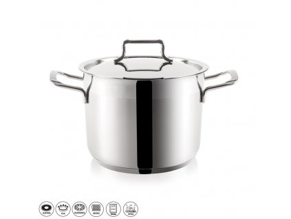 Nerezový kastról ANETT 14 l pokrievka