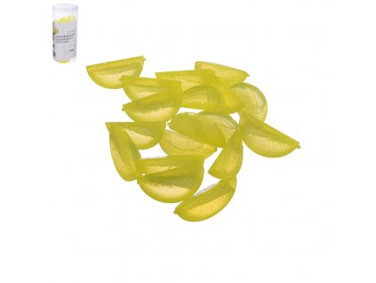 Plastové ľadové kocky - citrón, 20 ks