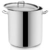 Hrniec nerezový s pokrievkou, STOCK, 35 l