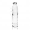 Fľaša sklenená s kovovým  viečkom, 1,1 l
