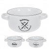 Porcelánová polievková miska COOKERS priemer 12,5 cm
