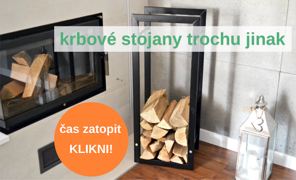 stojan na dřevo ke krbu