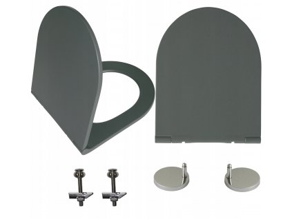 deska WC Estiva GRAY MATT