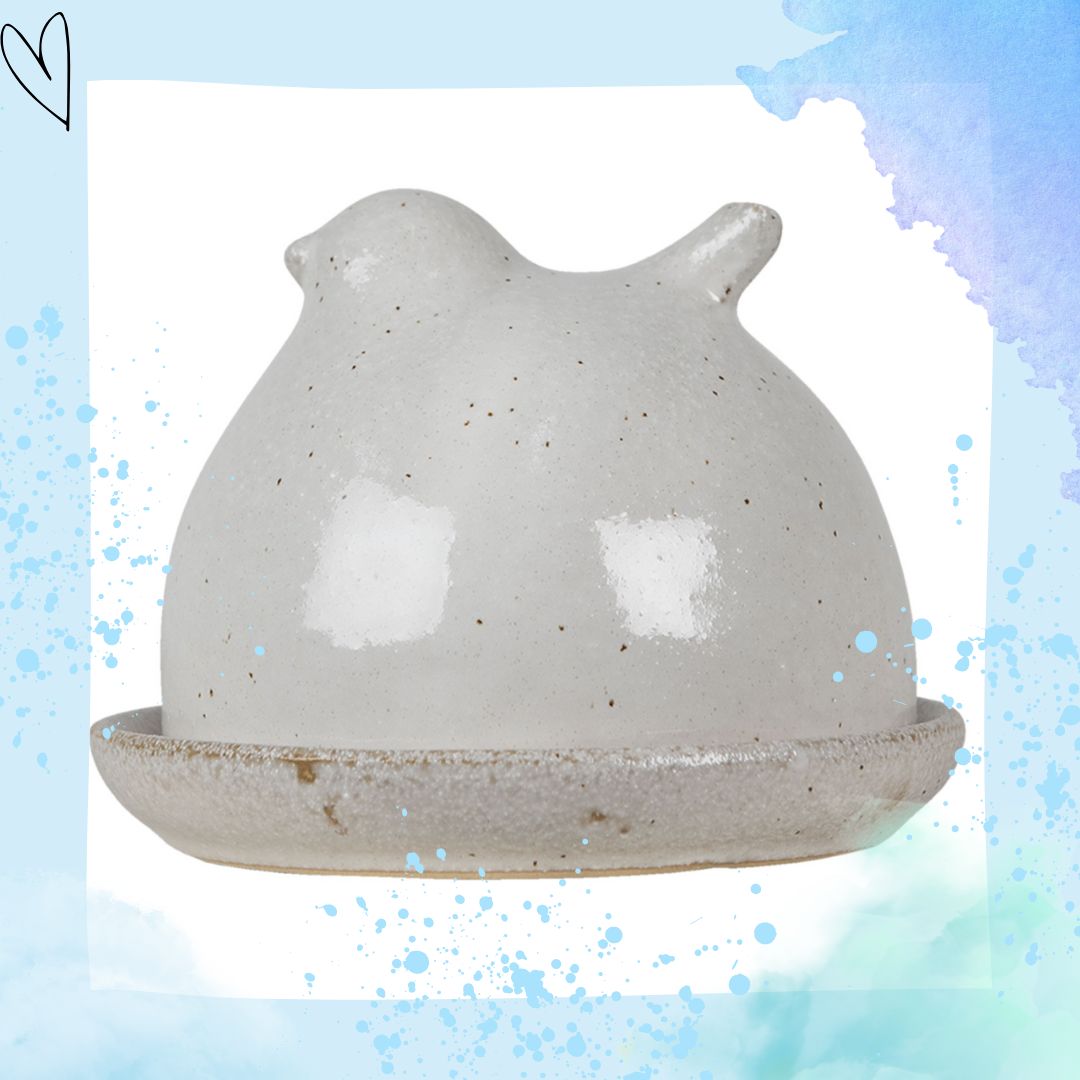 Bylinkové máslo v máslence.