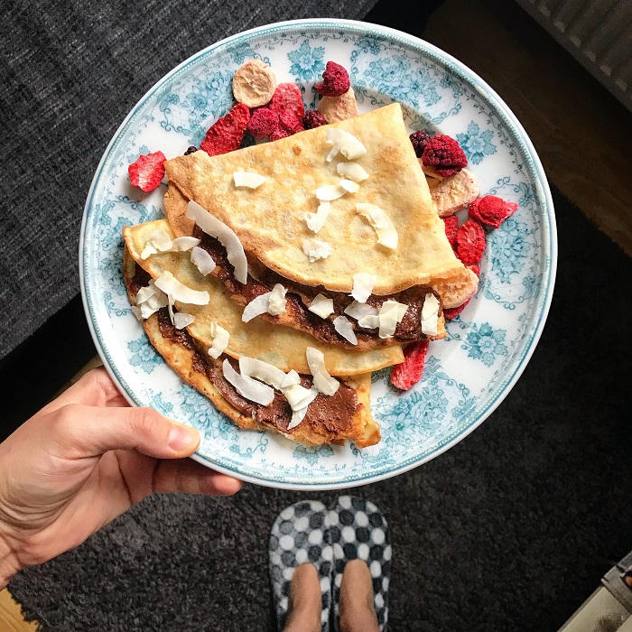Paleo palačinky bez mouky a cukru