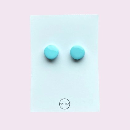 modre nausnice kulate