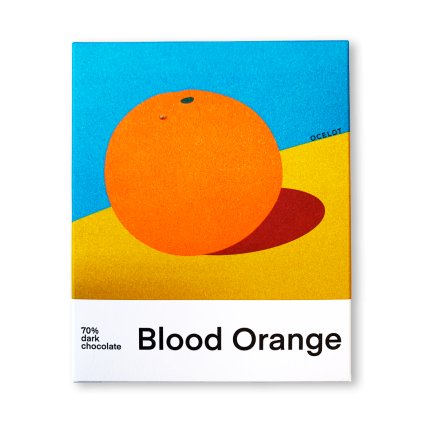 ocelot 70 horka cokolada blood orange bio 70 g