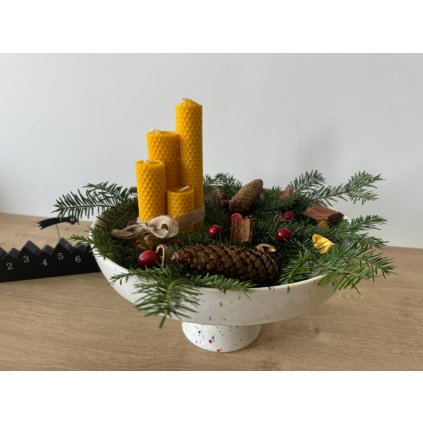 Svíčky na adventní věnec