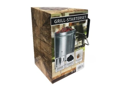 Activa Starter Set - rozpaľovací komín + grilovacie brikety