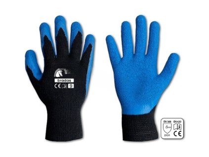Ochranné rukavice Huzar Winter latex - veľ. 10