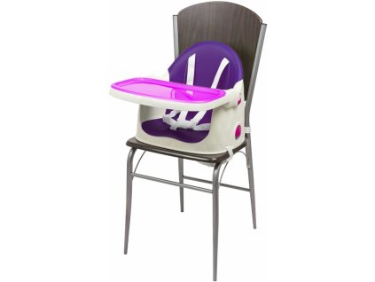 Dětská rostoucí jídelní židlička KETER Multidine violet 2