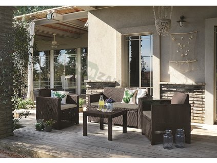 239 zahradni set allibert alabama brown
