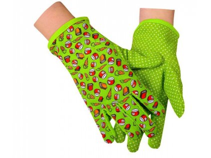 Detské pracovné rukavice GR0047 Green